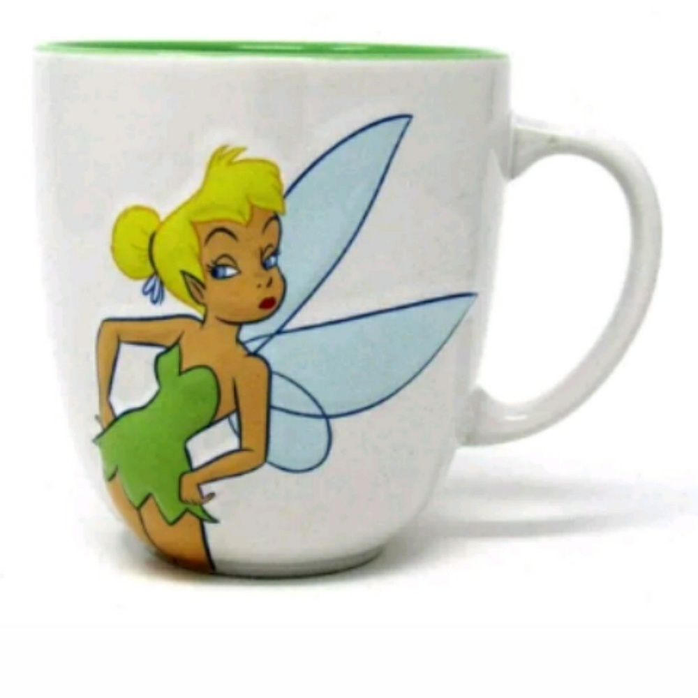 NWOB RARE Tinker Bell 3D Large Coffee Mug